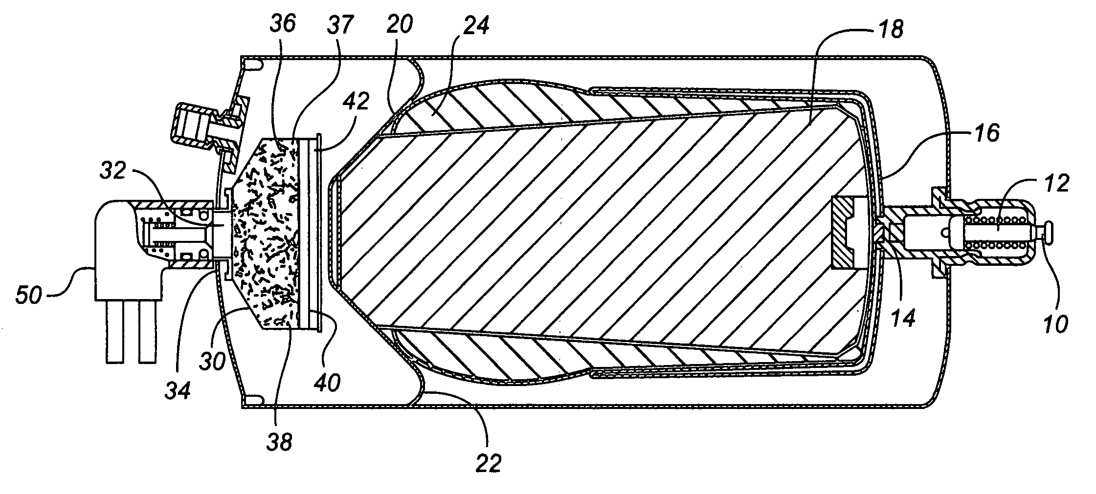 Oxygen generators in ink cartridge environment