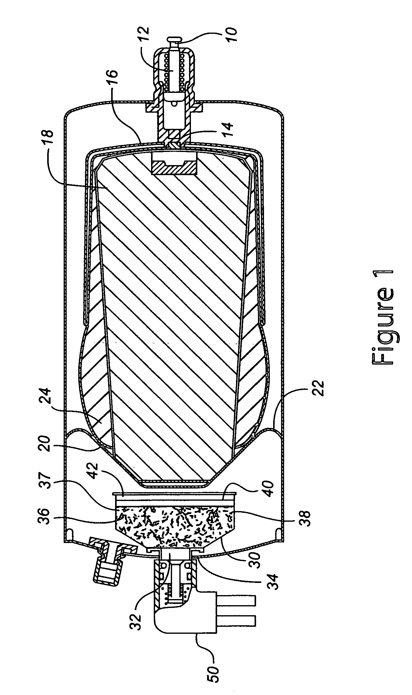 Oxygen generators in ink cartridge environment