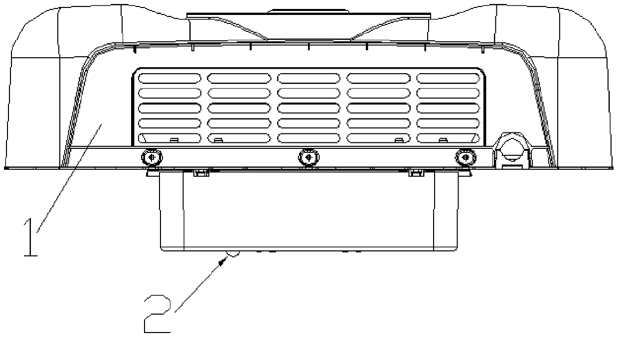 Intelligent truck parking air conditioner integrated with infrared human body induction and control method thereof