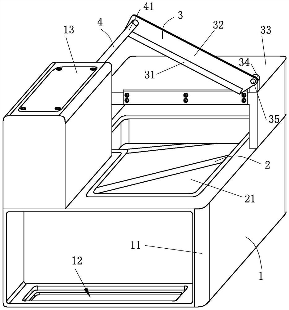 Electric automatic slicing machine