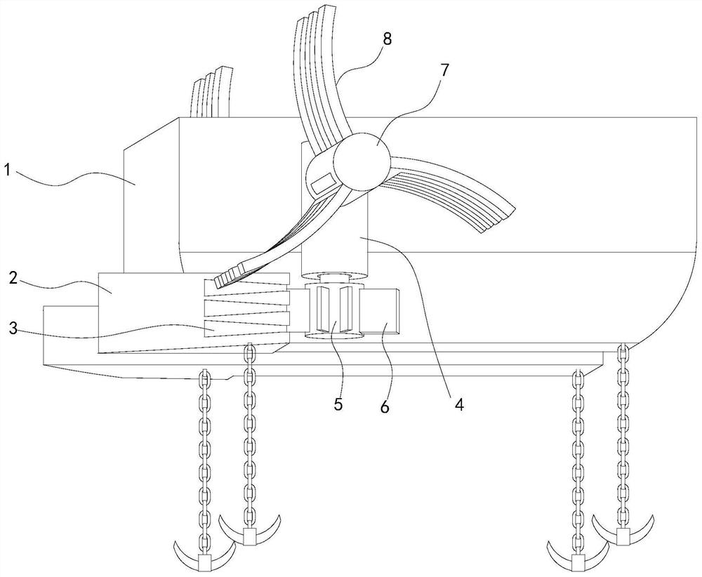 Overwater environment-friendly power generation platform