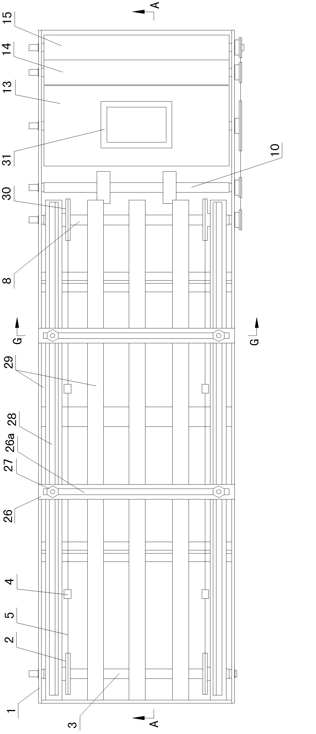 Semi-automatic window patching machine