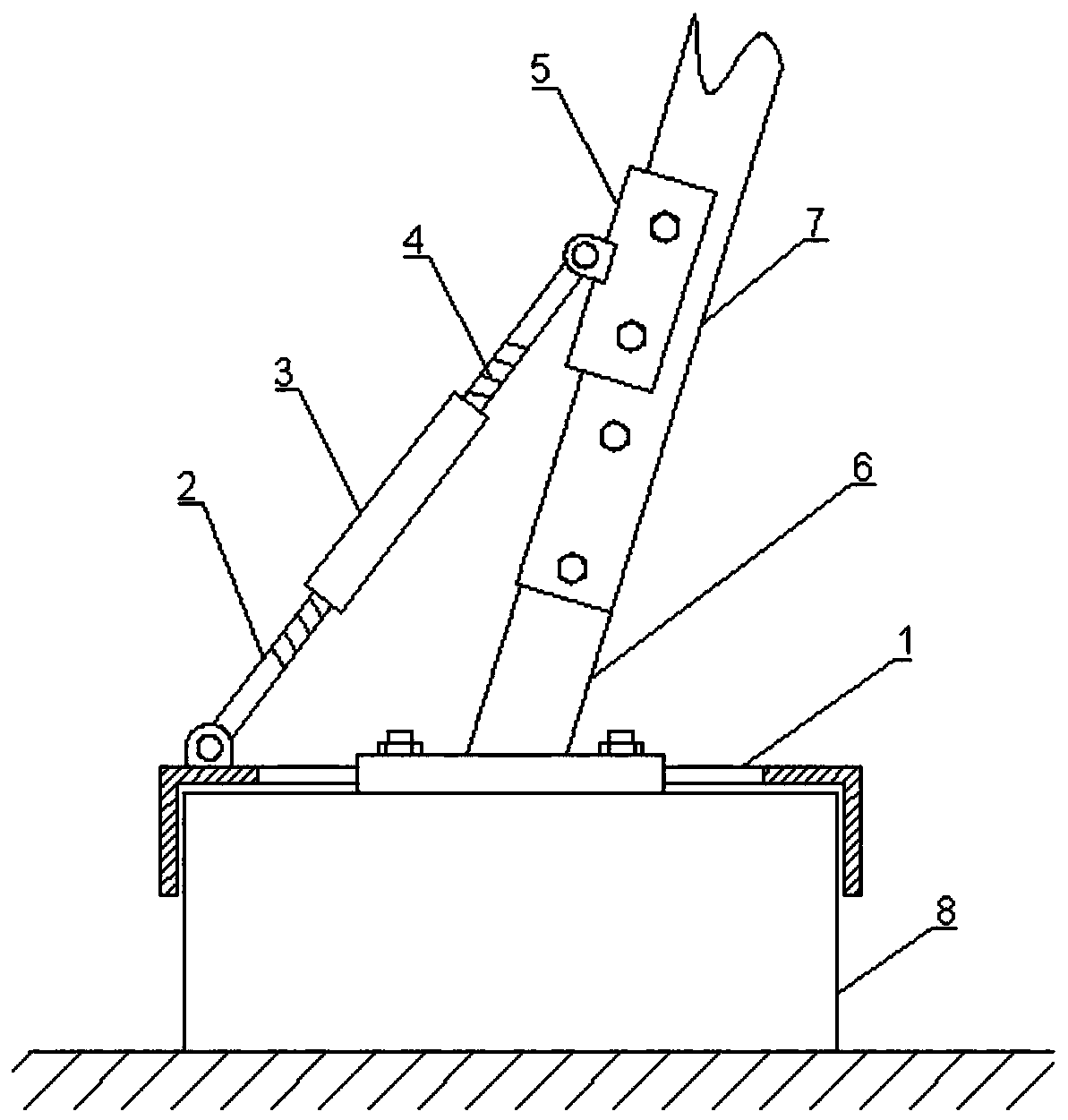 Method for replacing tower foot of transmission tower