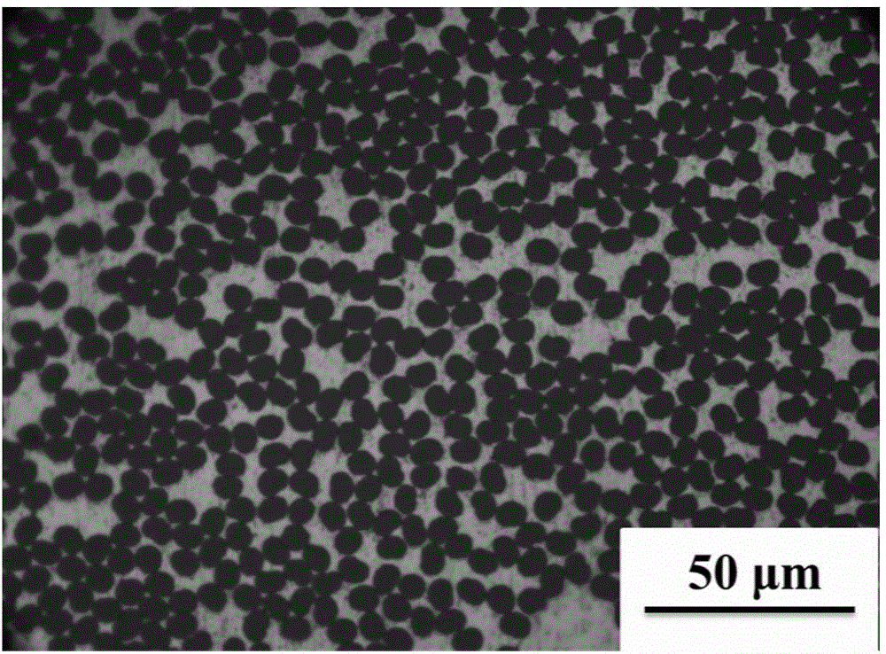 High-interface-strength Cf/Mg composite material and preparation method thereof