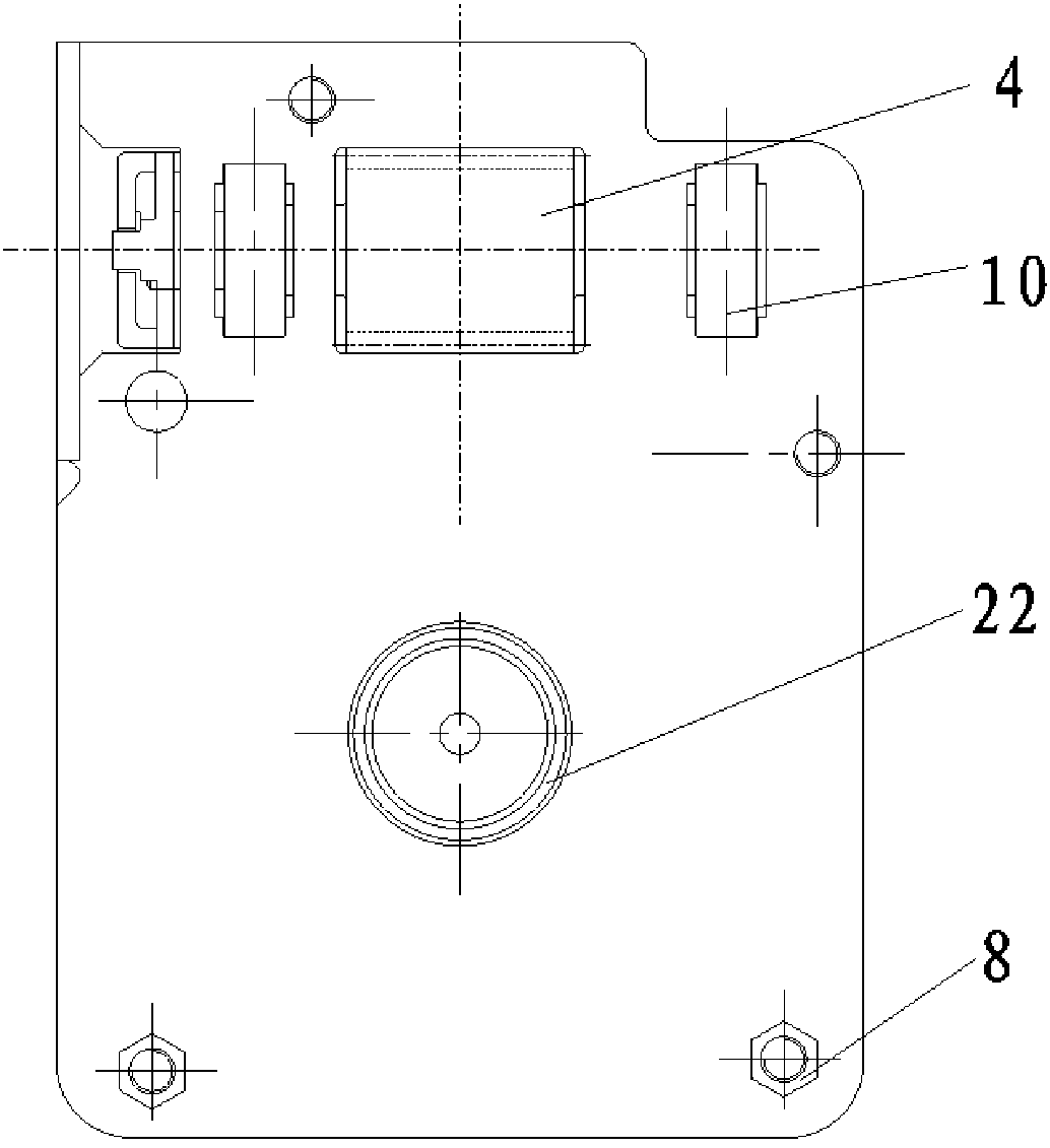 A worm gear reducer