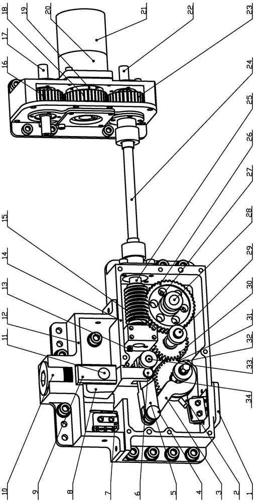 A Linked Space Repeated Locking and Release Mechanism