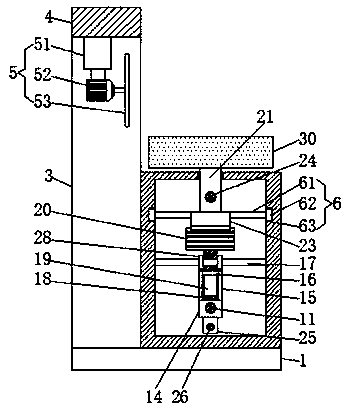 Cable processing cutting device capable of fixing workpiece conveniently