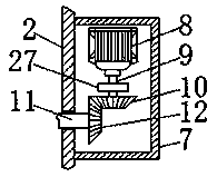 Cable processing cutting device capable of fixing workpiece conveniently