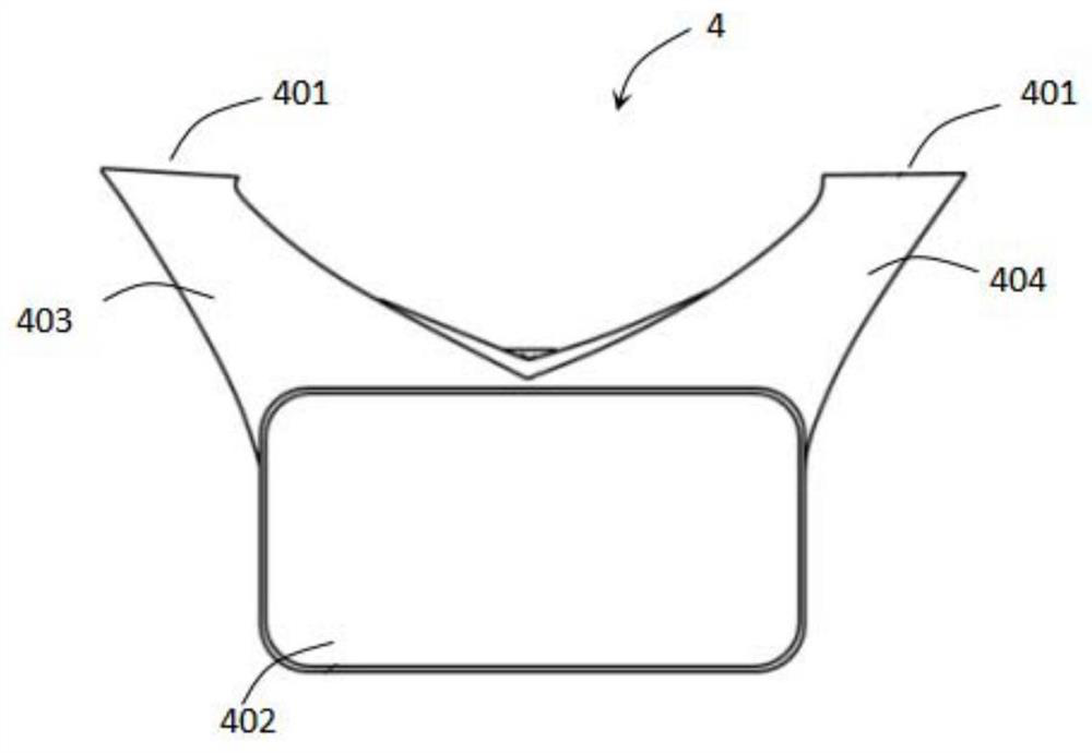 Air inlet and outlet structure, engine compartment assembly and automobile