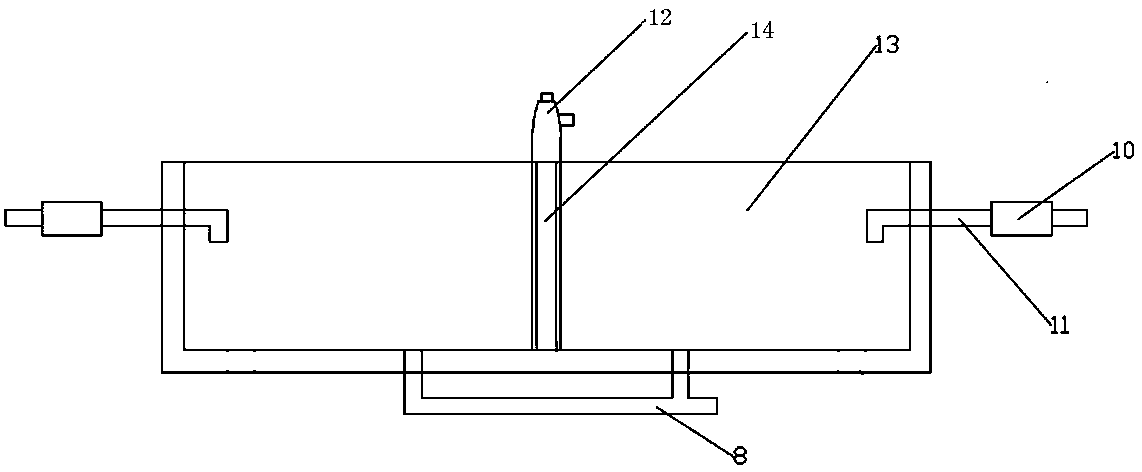 A device for desulfurization and hydrogen production by electrolysis of coal-water slurry