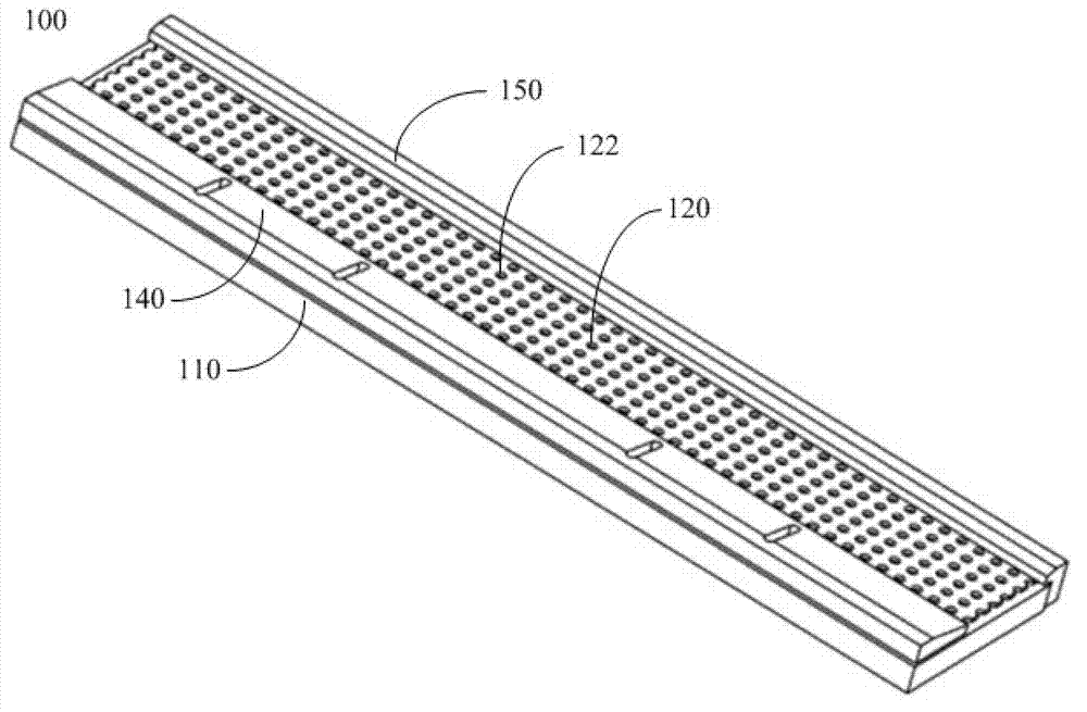 Semi-automatic winding machine dedusting guide rail