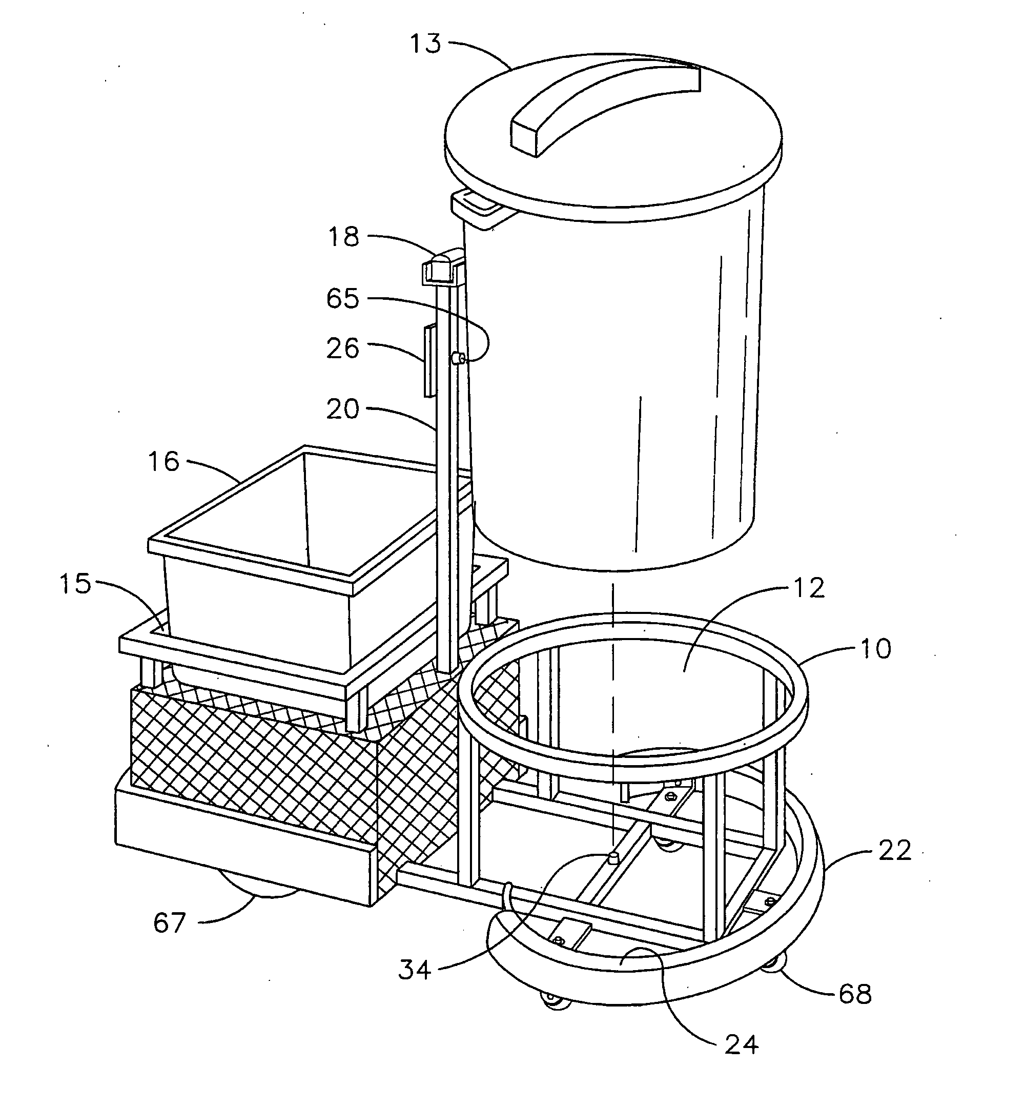 Automated trash delivery system