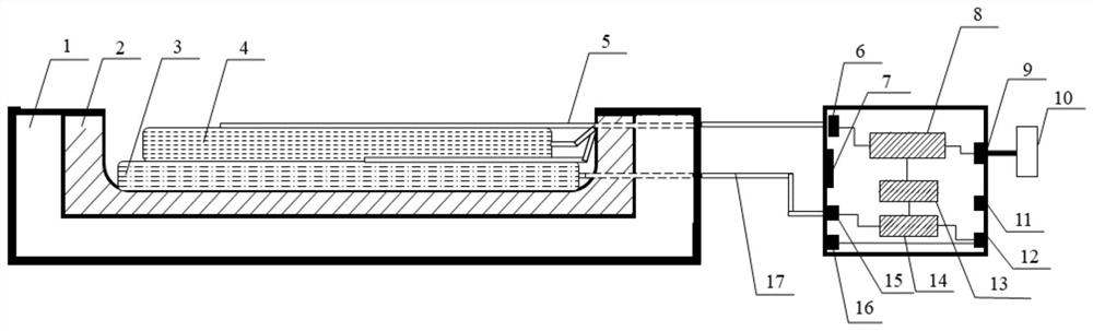 Leaked oil ignition test system based on typical mechanical thermal surface of marine engine room