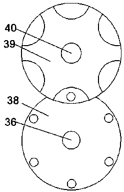 Pile core sand drawing-out equipment used for buildings