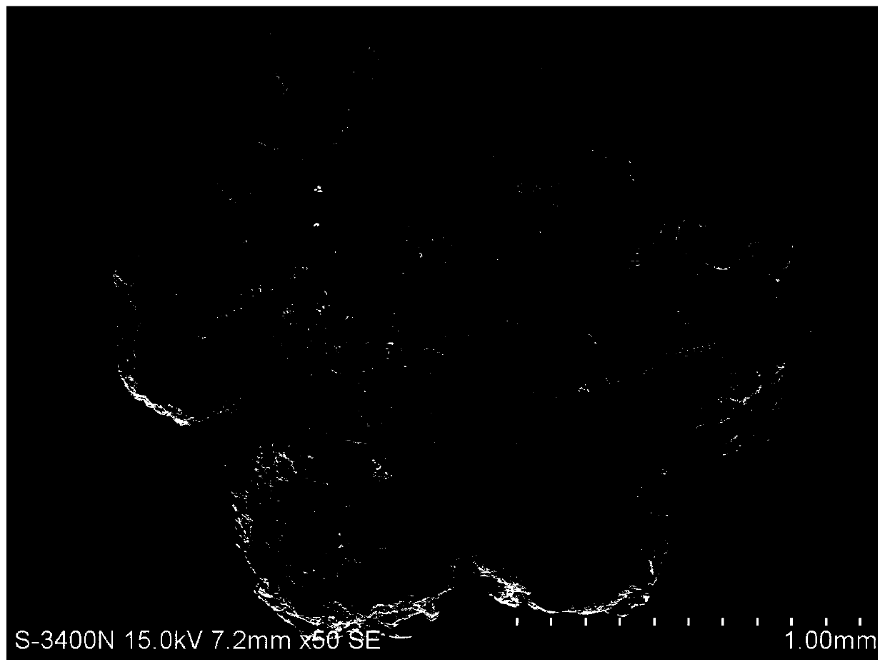 A kind of dopamine silkworm sand composite carbon material and its preparation method and application