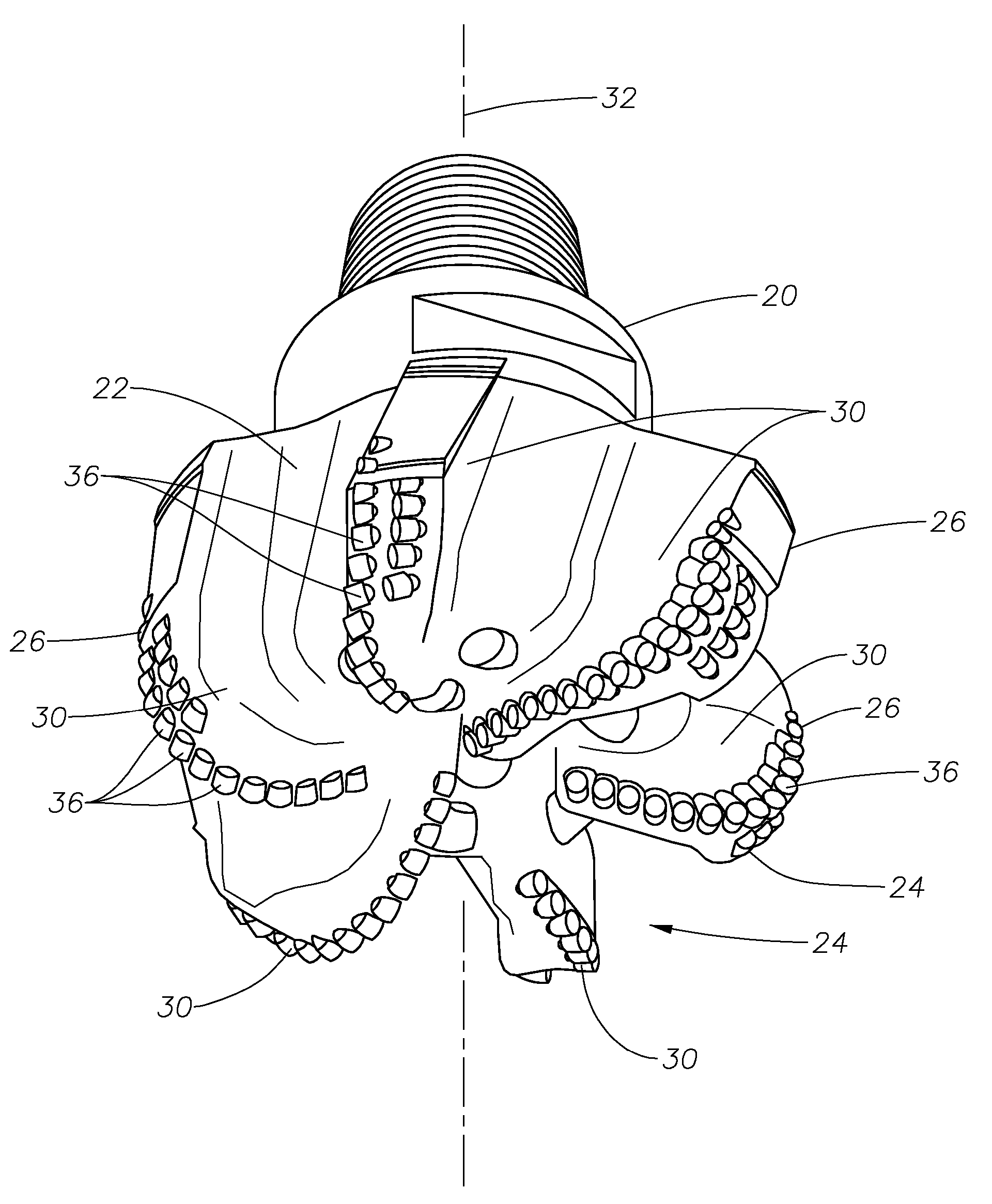 Representation of whirl in fixed cutter drill bits