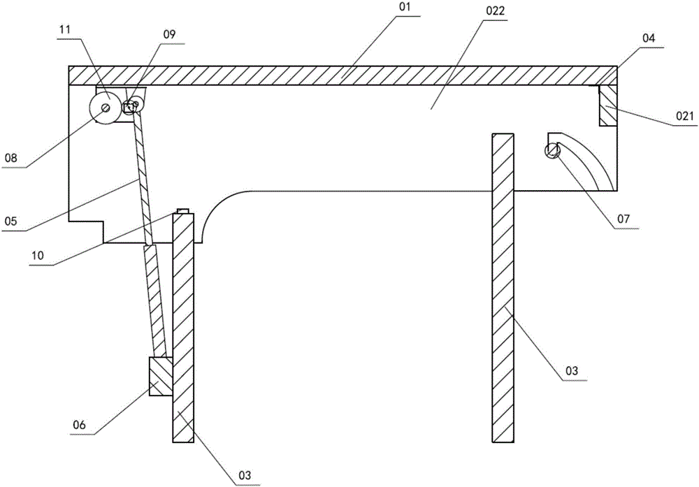 Automatic bowl-collecting table