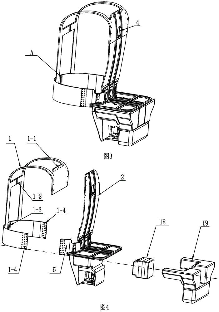 Human-simulated external skeleton robot assisting lower limbs