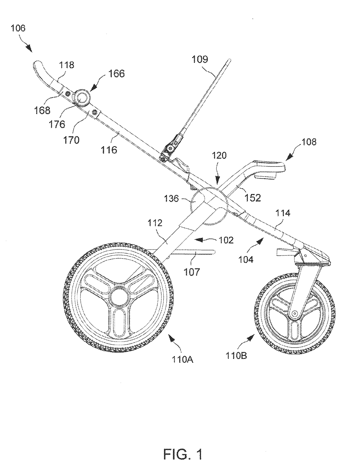 Child stroller apparatus