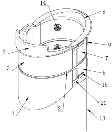 Cervical vertebra auxiliary treatment device for pain department