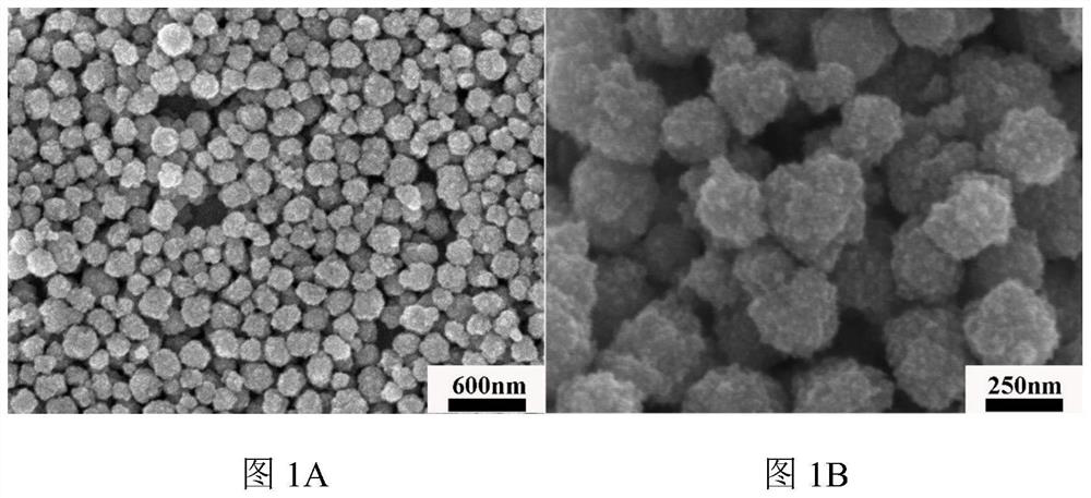 Preparation and application of a kind of ferric oxide complex metal chelate mimetic enzyme