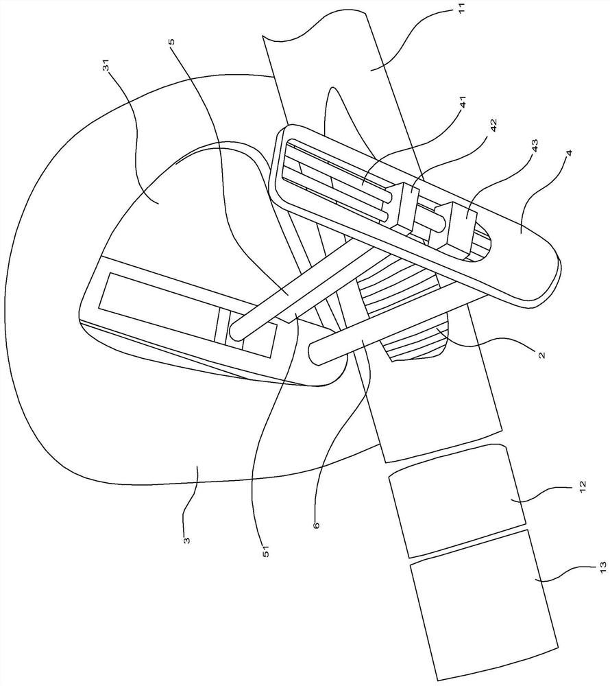 A fish fillet cutting and sorting device used in an aquatic product processing production line