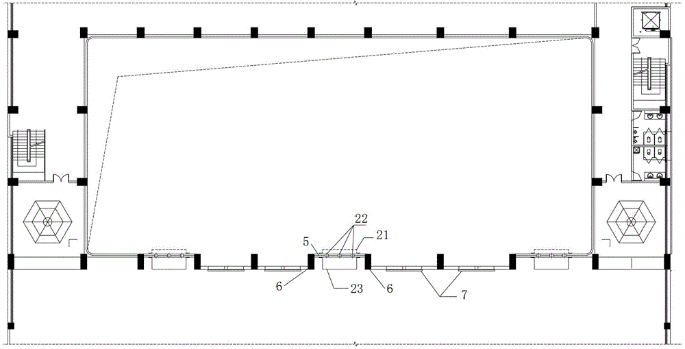 Modified trash storing pit landfill leachate collecting system