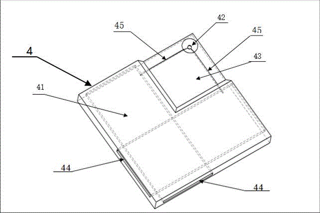 Transparent sliding block type movable scaleplate animation light table