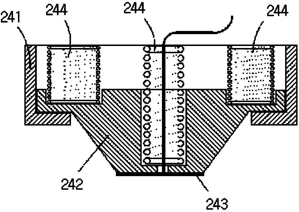 Autonomous charging device and autonomous charging method of mobile robot