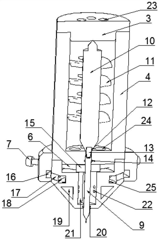 High-precision pneumatic power head