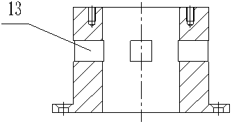 Expansion device of brake disc bolt tightening machine