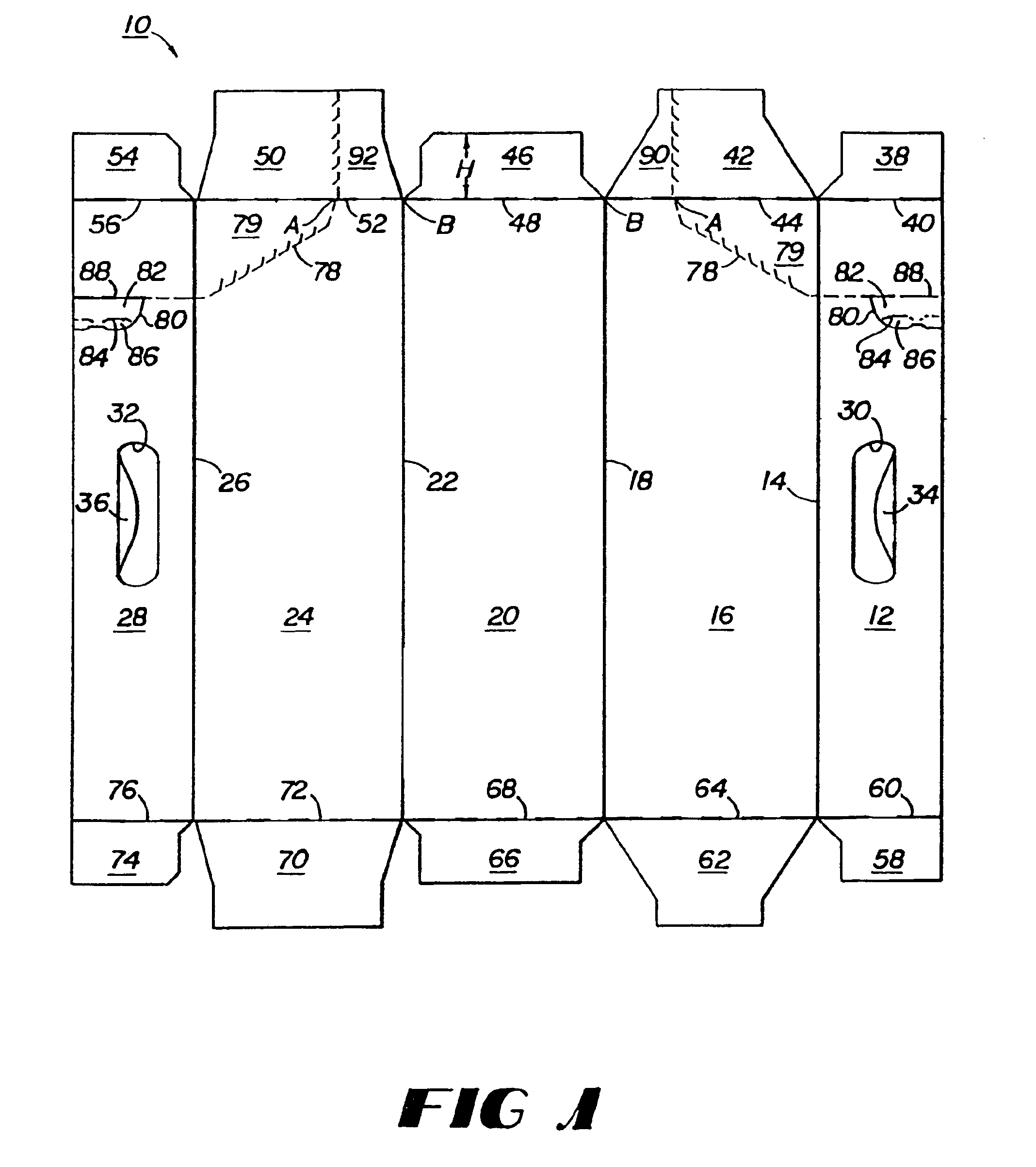 Carton with an improved dispensing feature