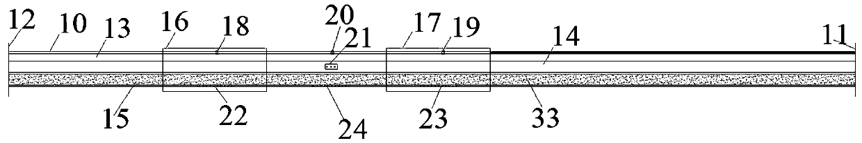 Gas extraction hole-drilling hole-sealing device and hole-sealing method