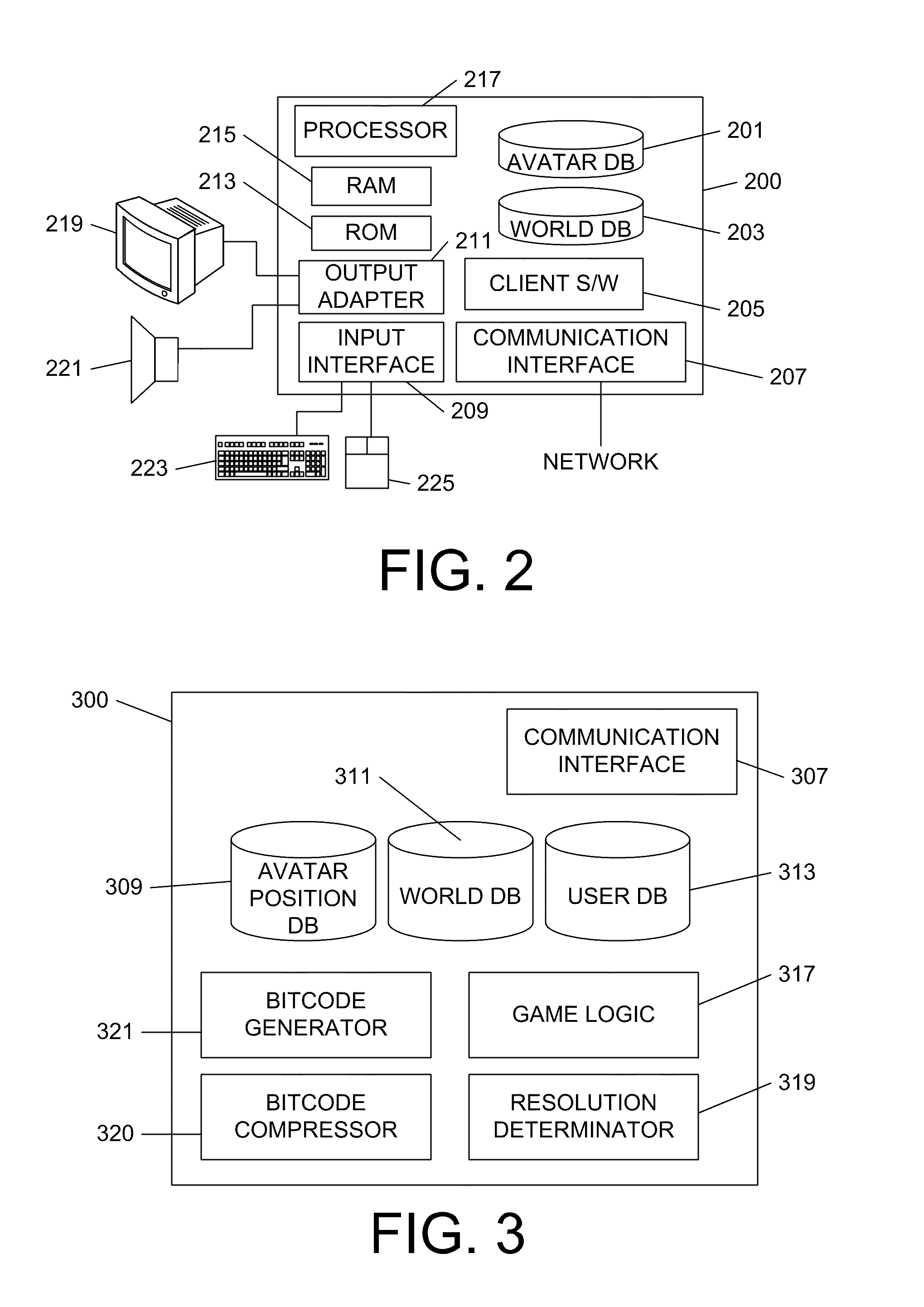 Position tracking in a virtual world