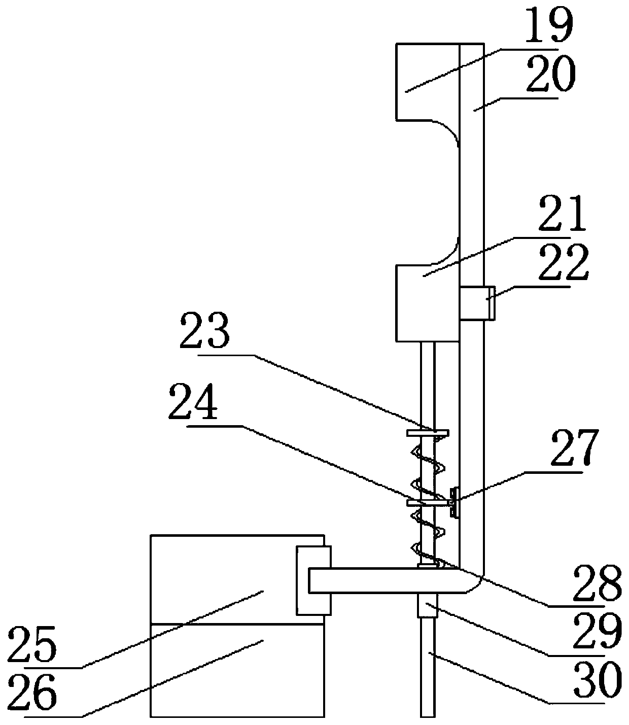 Lifting type foldable solar LED street lamp