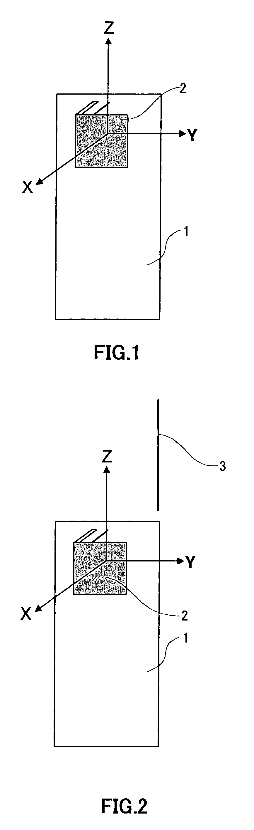 Built-in antenna for radio communication terminal