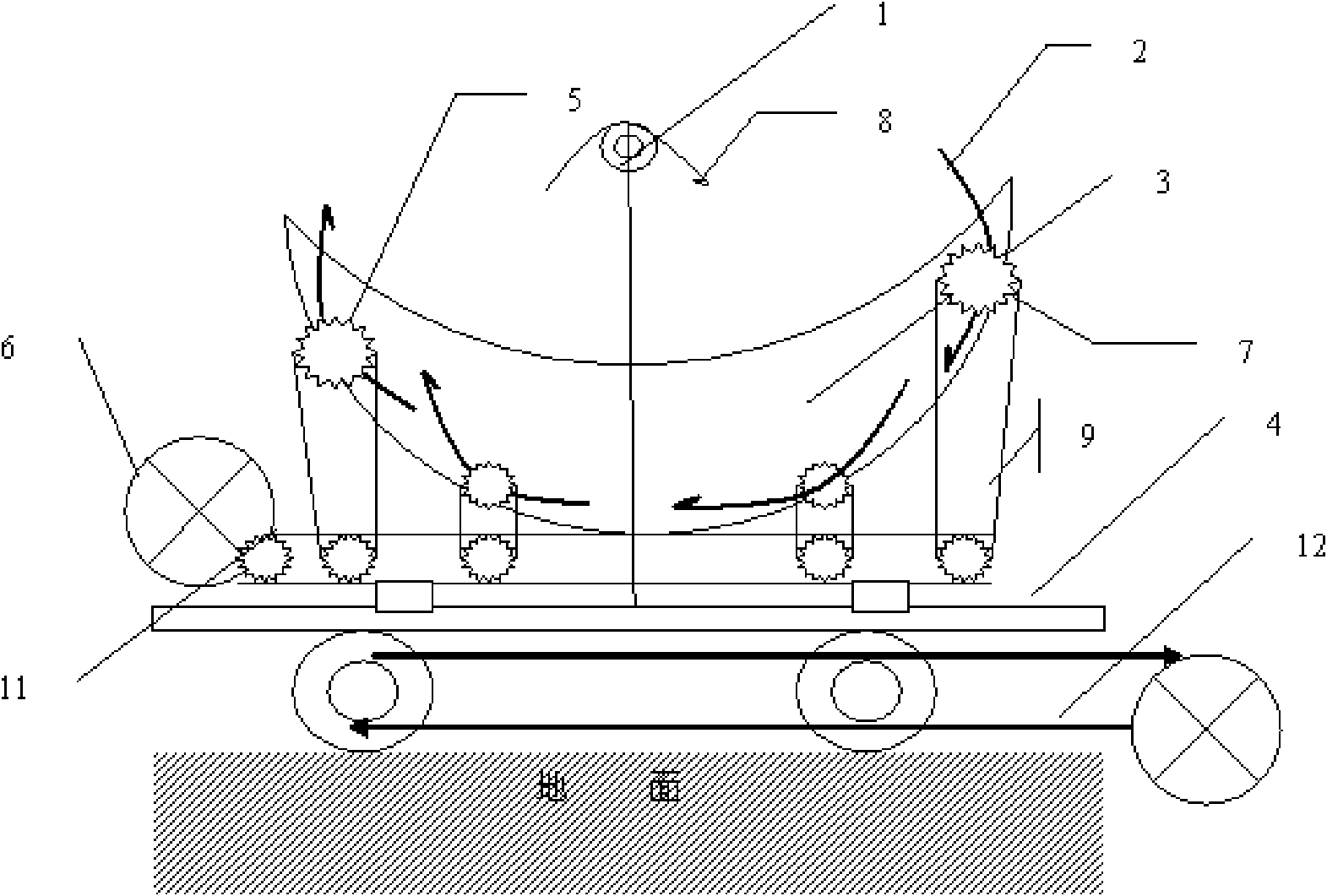 Solar multi-directional tracking solar energy drying equipment