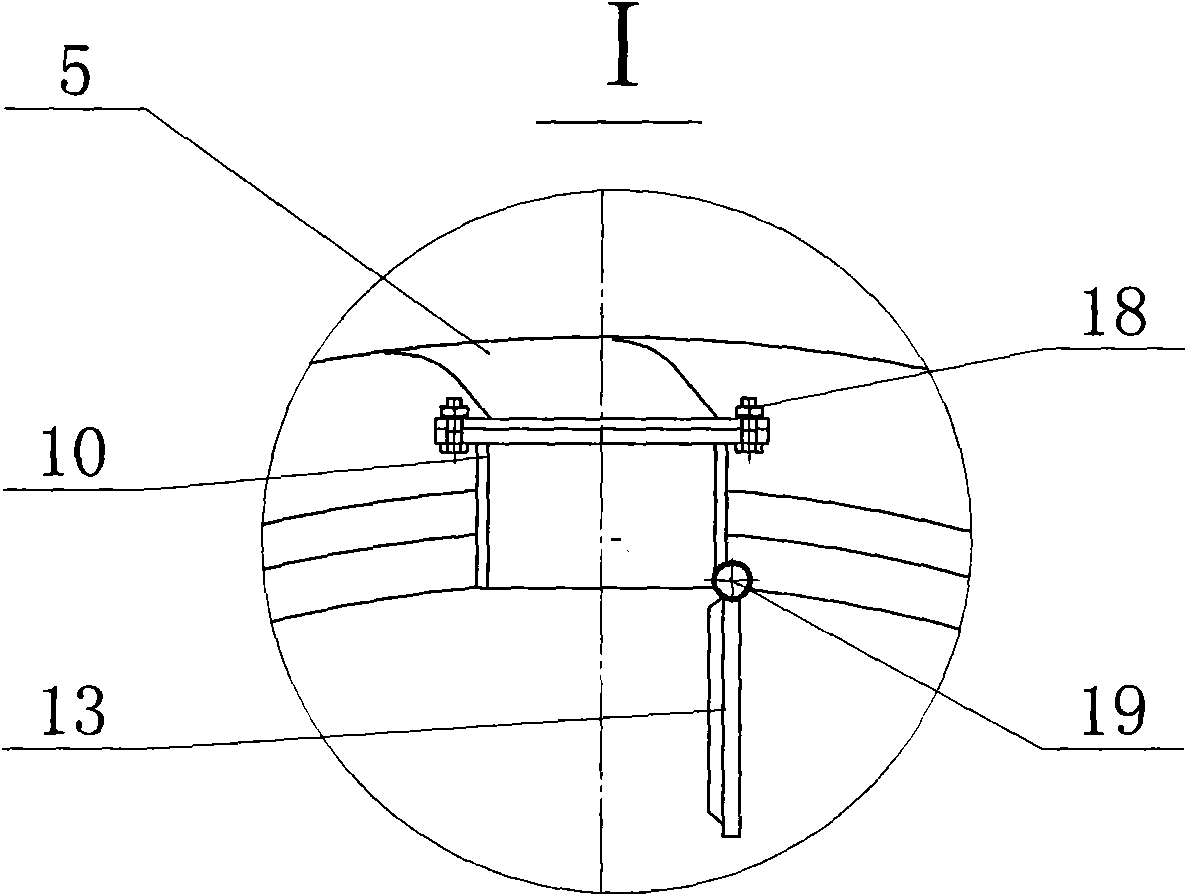 Enter-type closed-circuit grinding system in returning powder