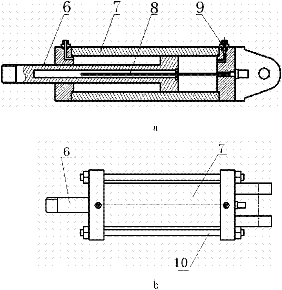 Undercarriage rigidity simulating device and method