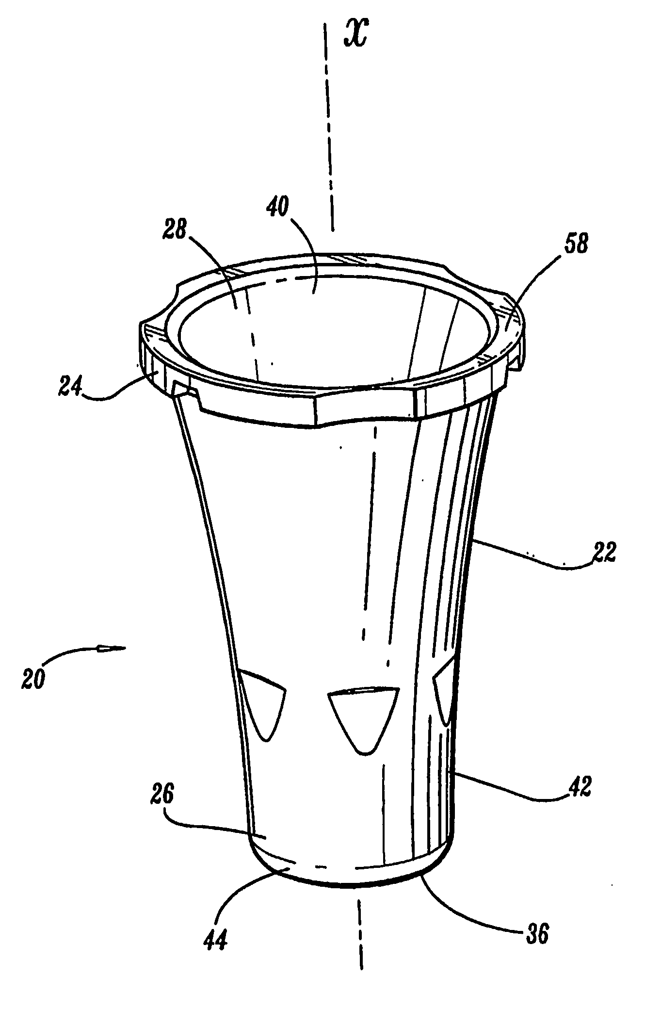 Tympanic thermometer probe cover