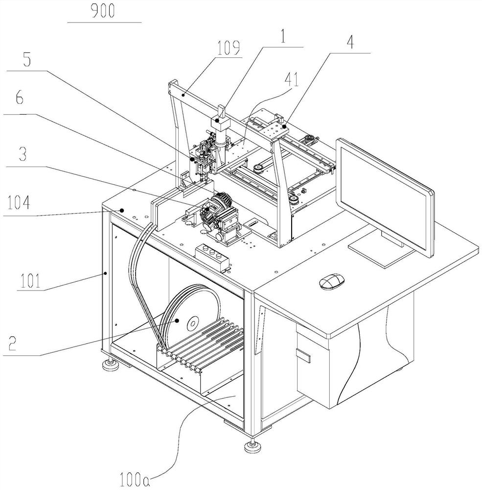 Chip mounting system and chip mounting method