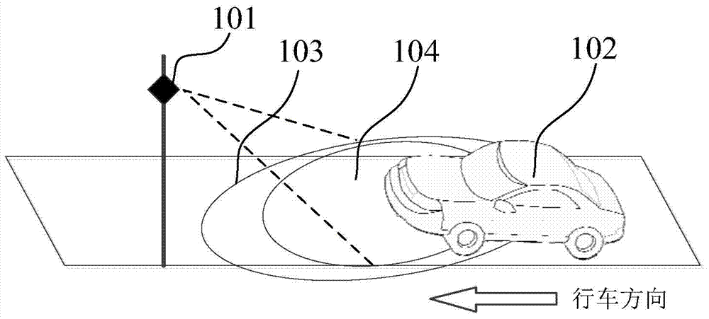 A system and method for electronic non-parking toll collection