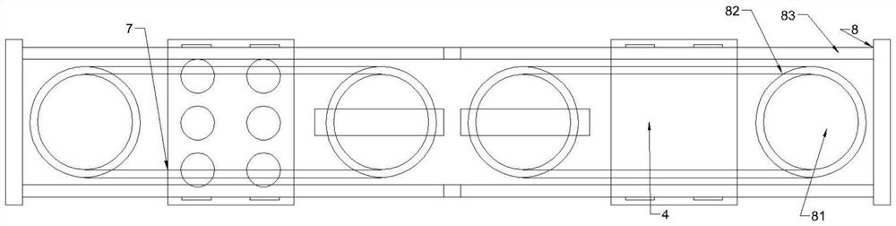 Cake paper tray processing equipment and use method thereof