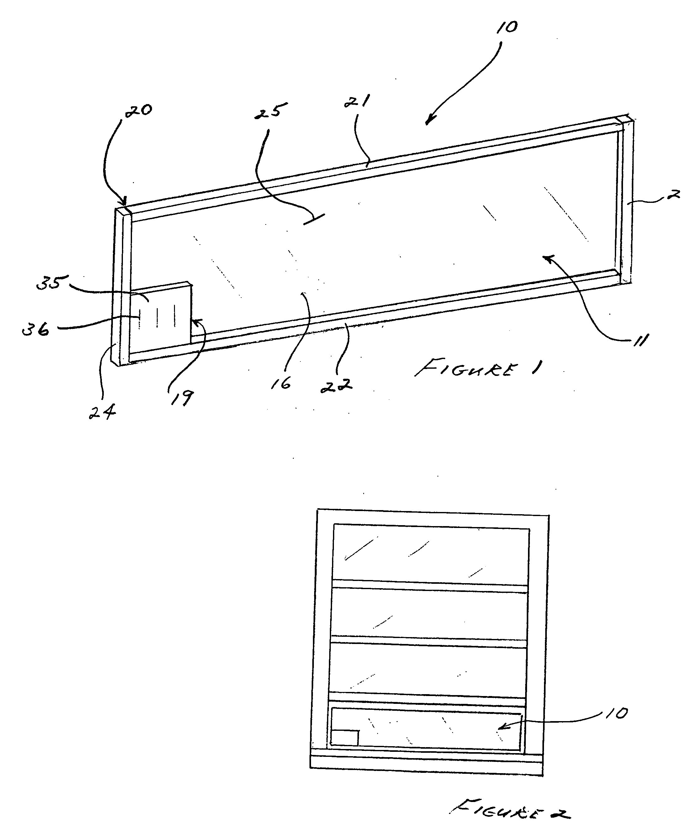 Sealing device for window and door openings with self-sealing pass-through opening