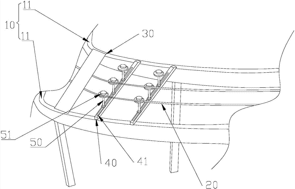 Bending transportation type ceramic conveying production line