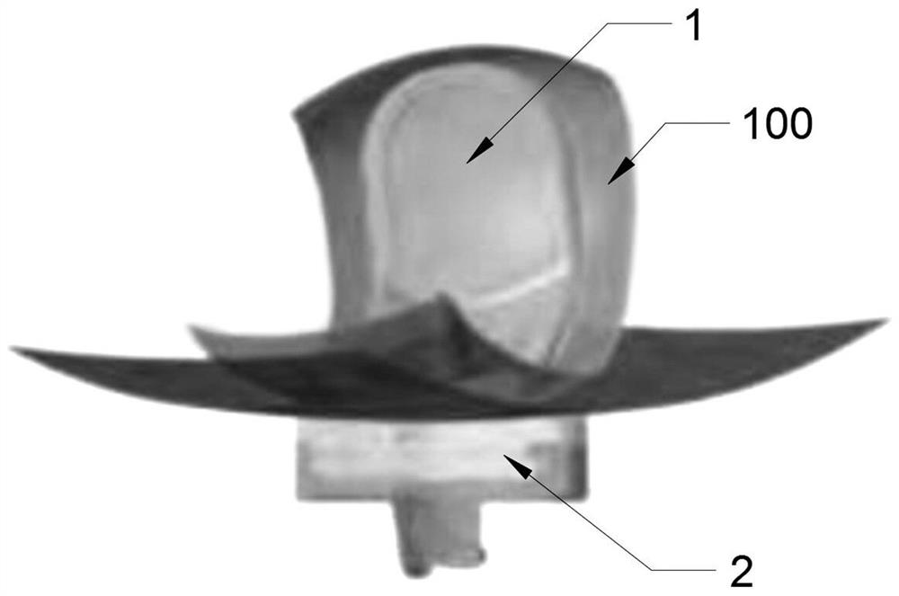 Knee joint local prosthesis and personalized design method thereof