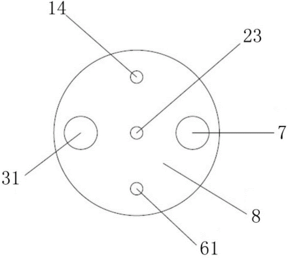 Apparatus for environment corrosion cracking test in wet hydrogen sulfide environment