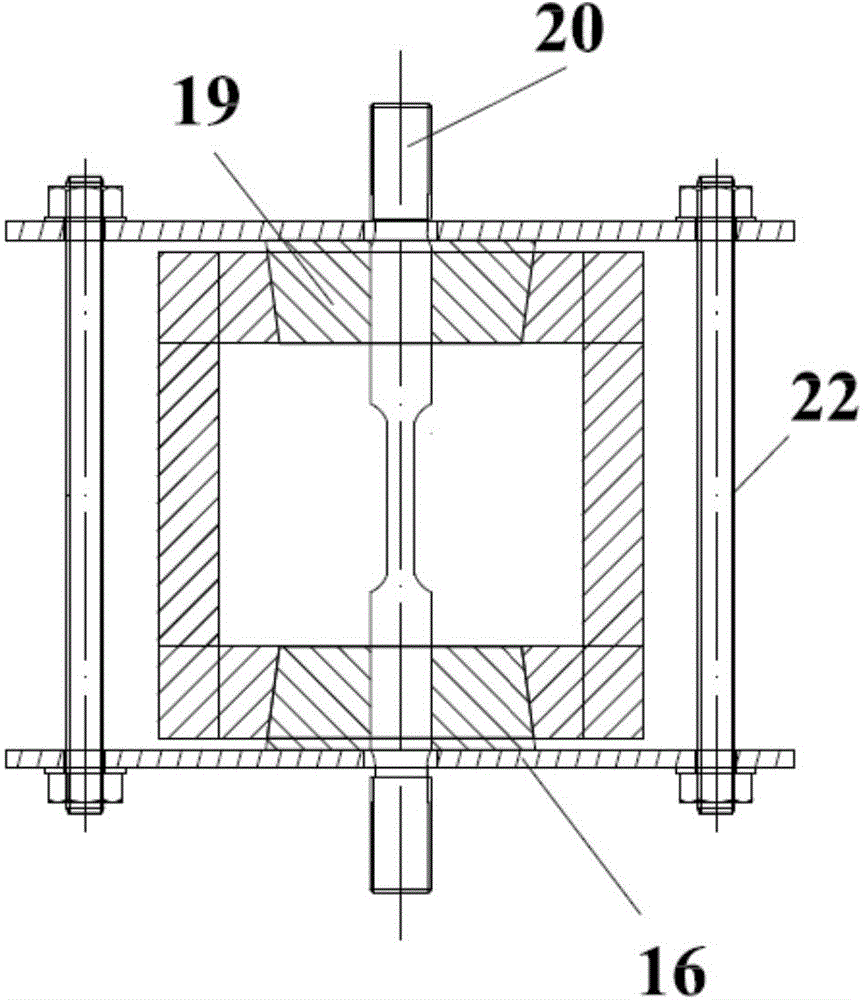 Apparatus for environment corrosion cracking test in wet hydrogen sulfide environment