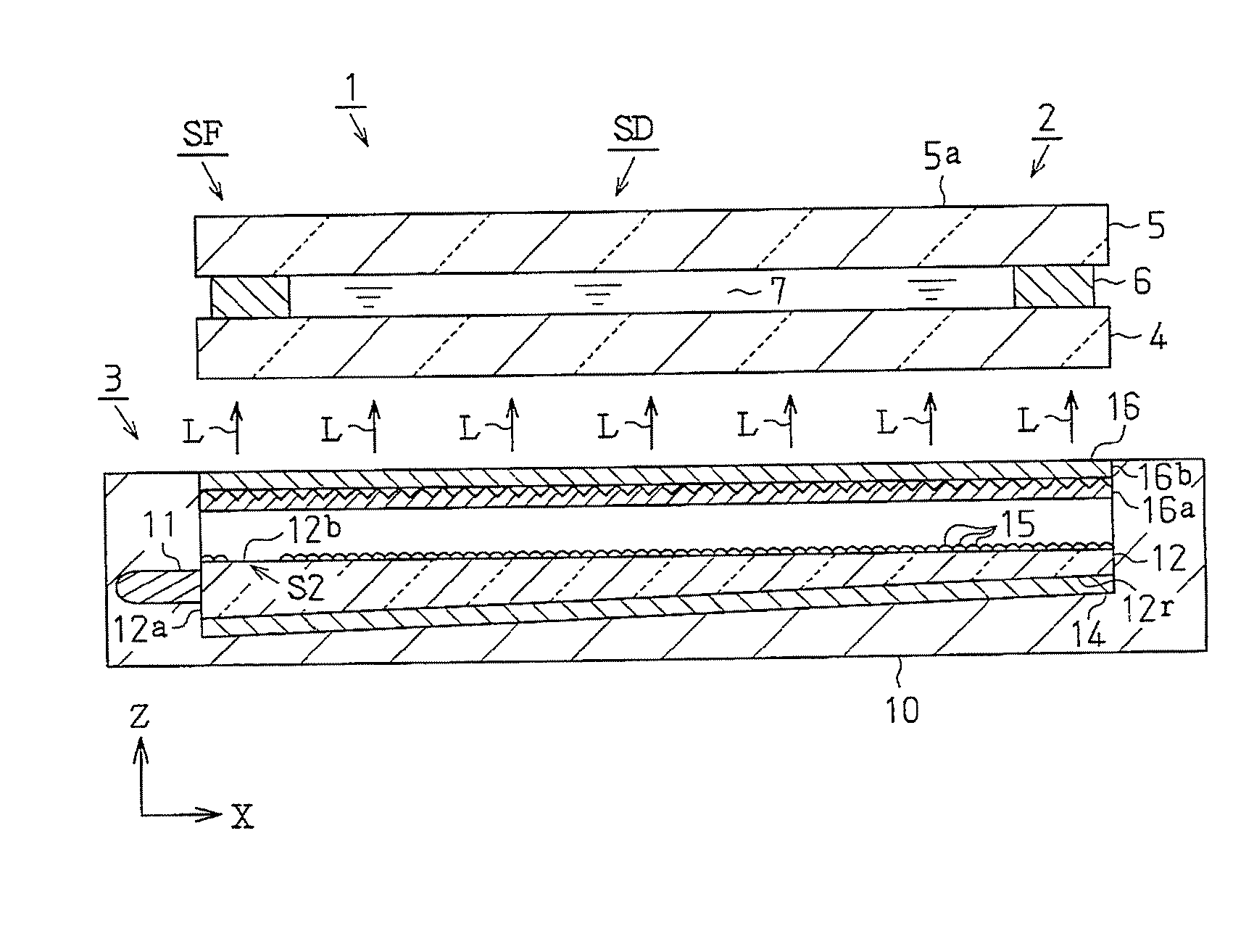 Optical substrate, manufacturing method thereof, planar lighting device and electrooptical device