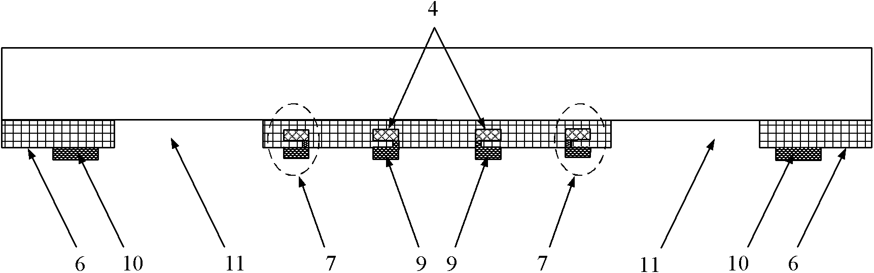 Thermal wind sensor based on anodic bonding technology and preparation method thereof